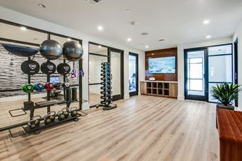 Fitness center plus private fit studios